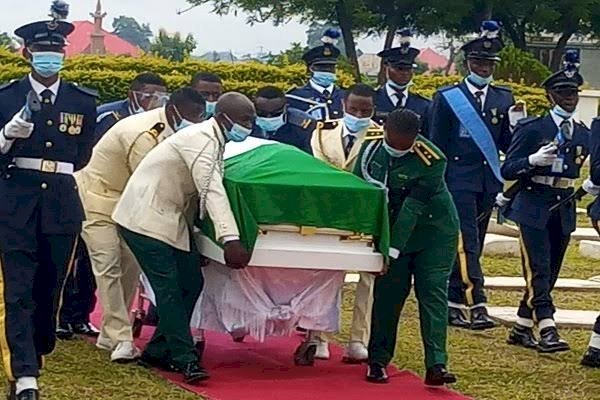Tears As Arotile, Nigeria’s First Female Fighter Pilot Is Buried