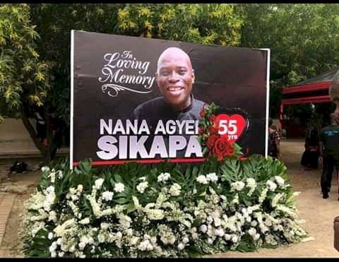 Photos/Video: Peace FM’s Nana Agyei Sikapa laid to rest today