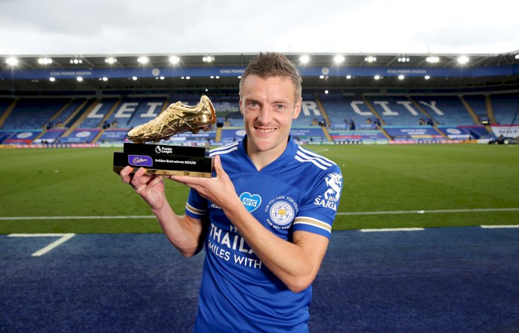 Vardy secures Golden Boot; first in the history of Leicester