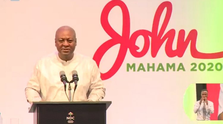 Mahama Promises to pay Customers of Collapsed Financial Institutions their “locked up Cash’ when voted into Power