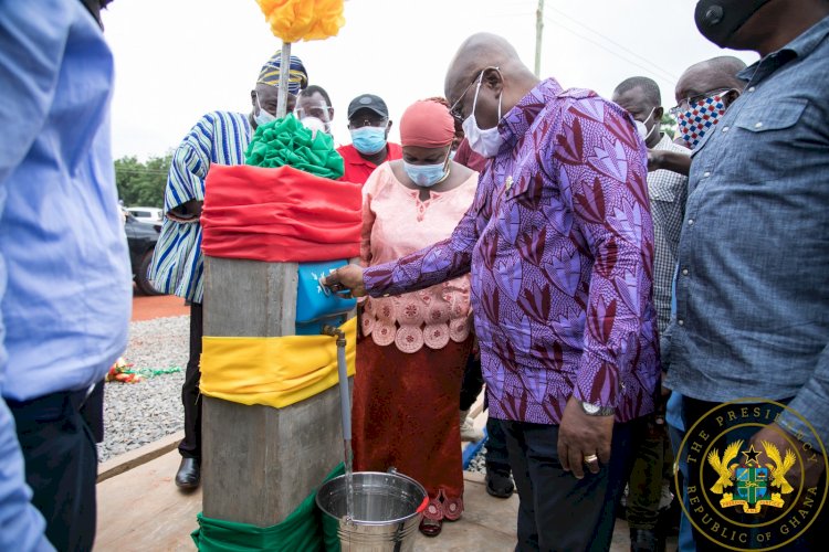 Akufo-Addo Commissions GHC 4.9m Water Supply System In Nalerigu [PHOTOS]
