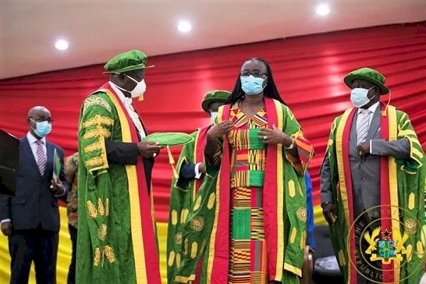 Prez Akufo-Addo, Asantehene, Congratulate KNUST first Female Vice-Chancellor