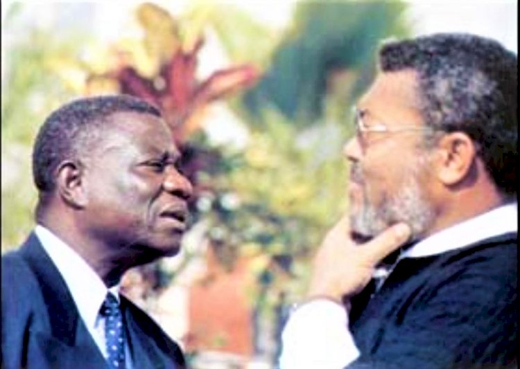 How Rawlings made me 'lock' 'inebriated' Mills in my office - Kwamena Ahwoi recounts