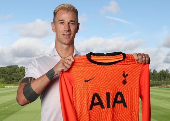 Joe Hart has officially joined Spurs