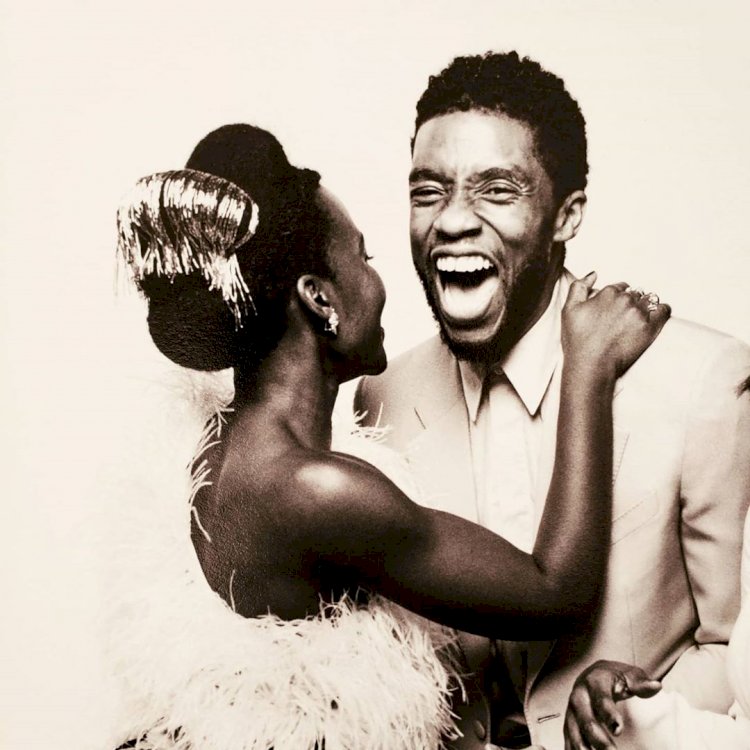 African-American actress,  Lupita Nyong’o pens the most touching tribute to Chadwick Boseman