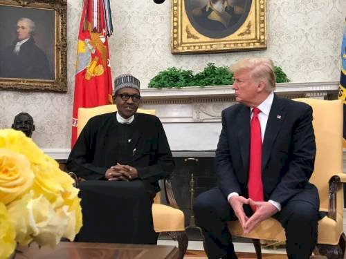 "Trump Once Asked Me Why I Was Killing Christians" - President Buhari