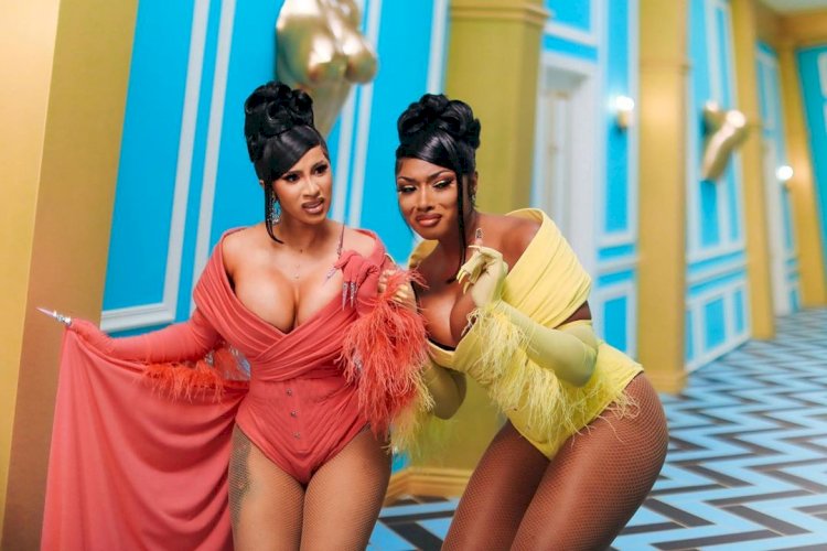 Watch: Cardi B drops Behind the scenes video for her New “WAP” video with Megan Thee Stallion