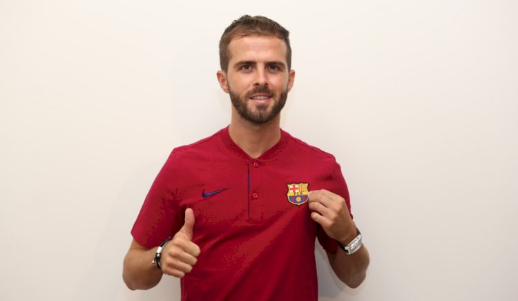 Pjanic arrives at Barca to justify his contract