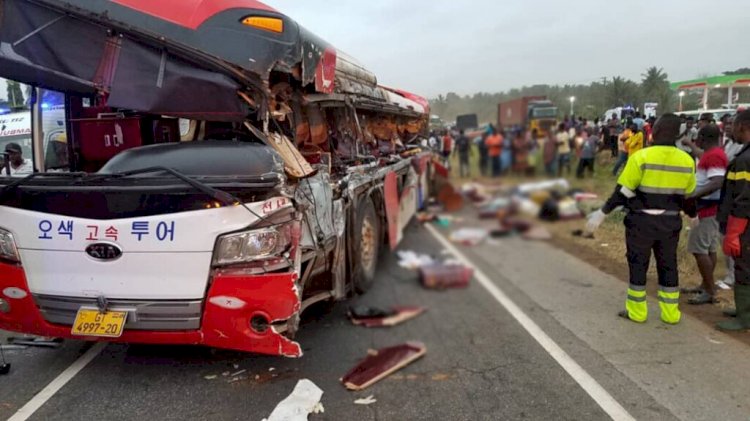 Update: At least 13 persons dead in Kyekyewere Accident