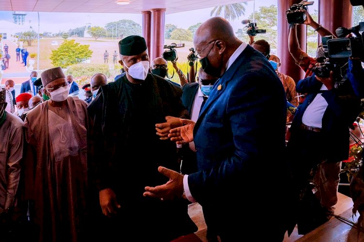 Mali Crisis: VP Osinbajo In Accra, Represent President Buhari For ECOWAS Summit