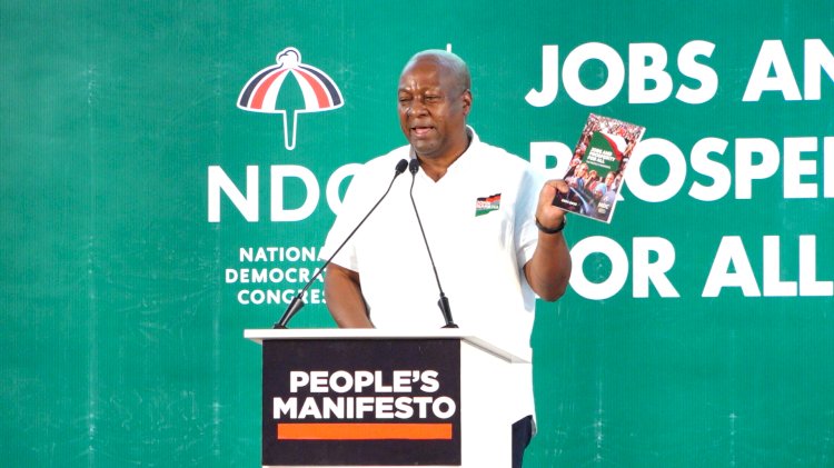 People's Manifesto: John Mahama explains the whats and why for choosing the title