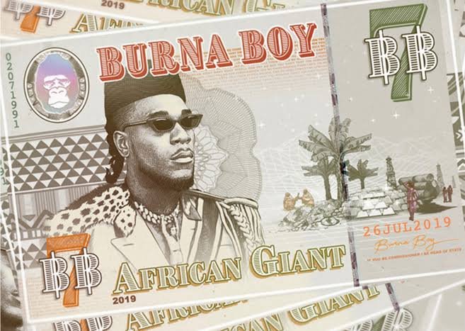 Burna Boy Becomes First Nigerian Artist With Certified Silver Album In UK