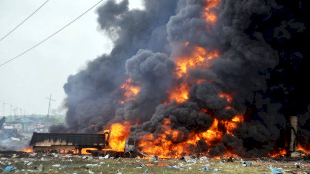 Massive Gas Explosion Hits Ishaga, Lagos, 50 Persons Injured