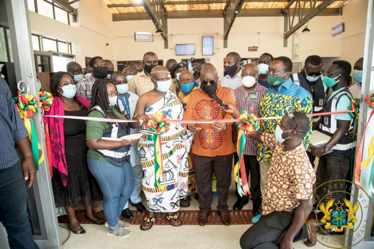Nana Addo commissions 4th medical drone distribution centre in Sefwi Wiawso
