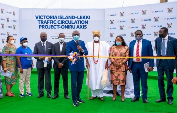 Traffic Management: Gov. Sanwo-Olu Commissions 7 Roads In Oniru-victoria Island Axis