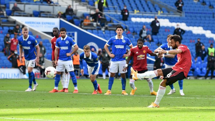 EPL MD 3: Late Maupay's error denies Seagulls deserving point; Brighton 2 - 3 Man United